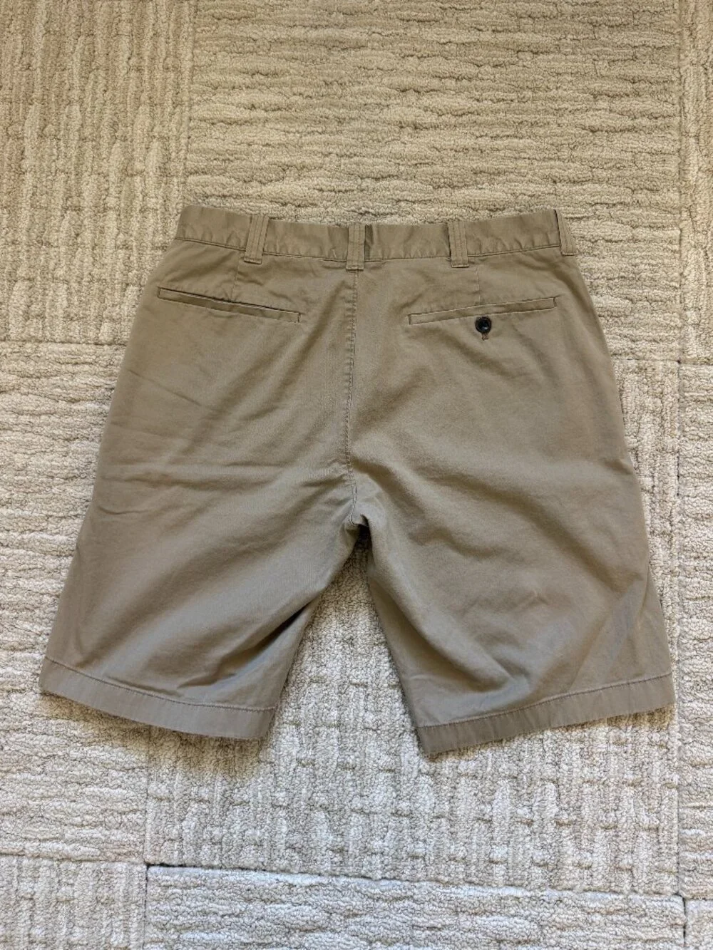 J.Crew Men’s Khaki Stretch Shorts Size 31 10.5 Inseam